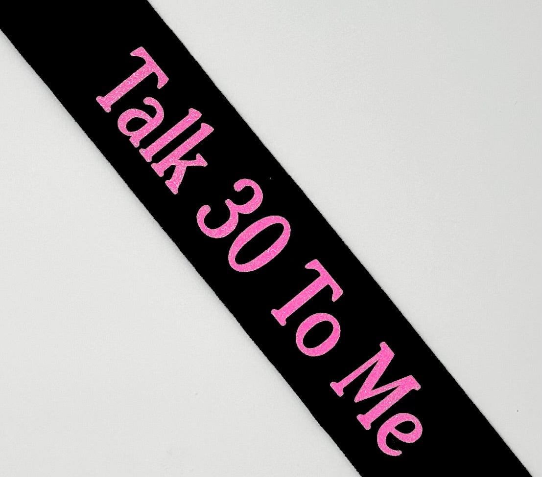 Talk 30 To Me